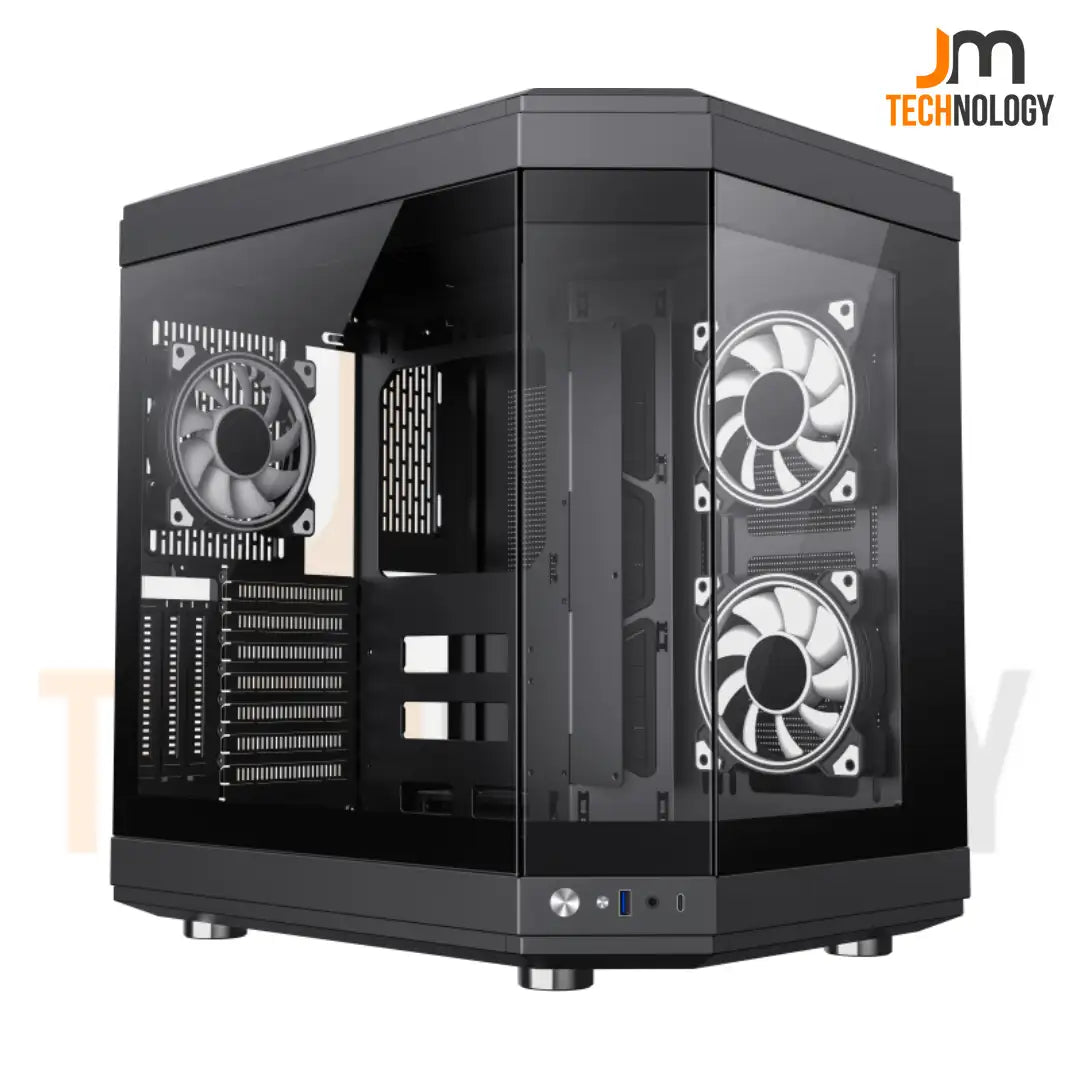 Case Gamer Gamemax Hype ARGB 3 Fans Negro