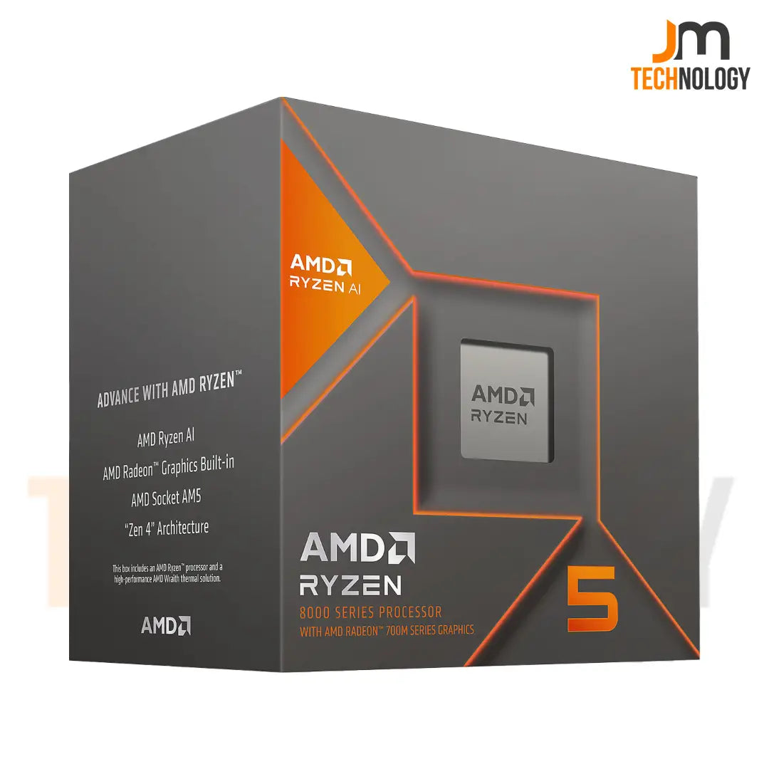 Procesador AMD Ryzen 5 8600G 5.0Ghz 6 N cleos 12 Hilos 22MB 65W AM5