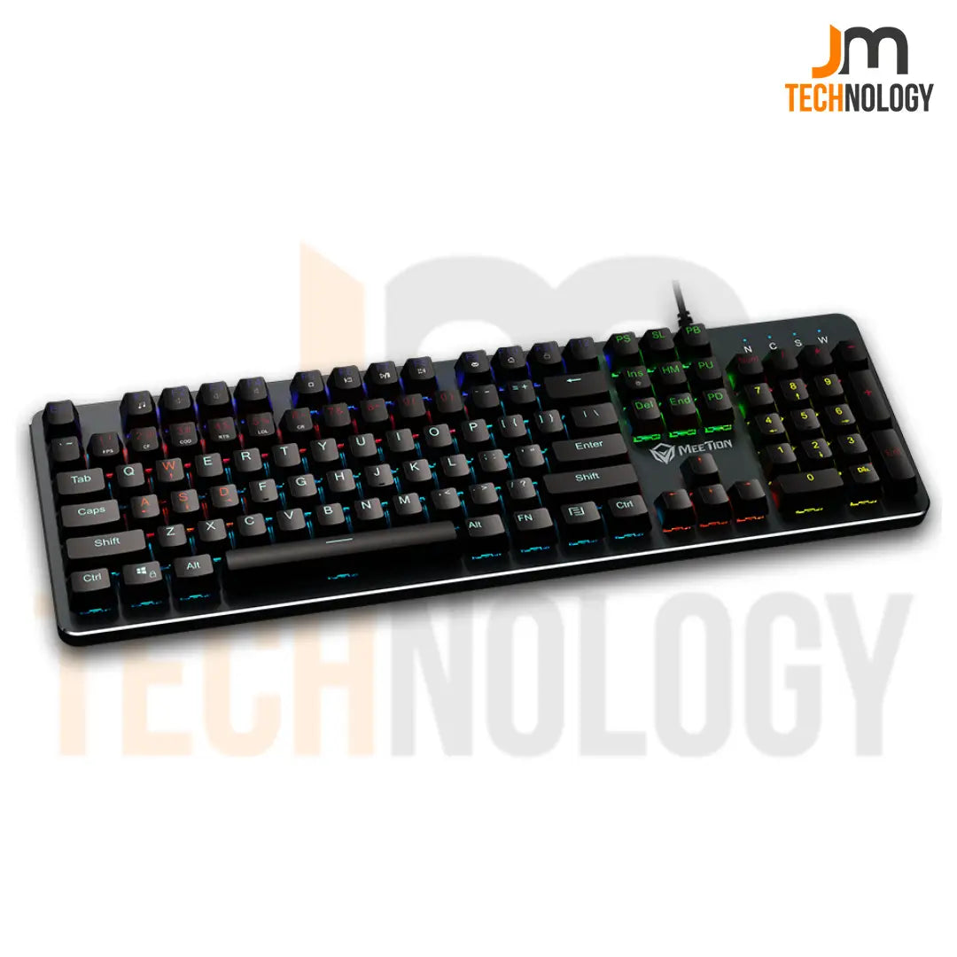 Teclado Mecánico Meetion MK007 Gamer Led Switch Blue