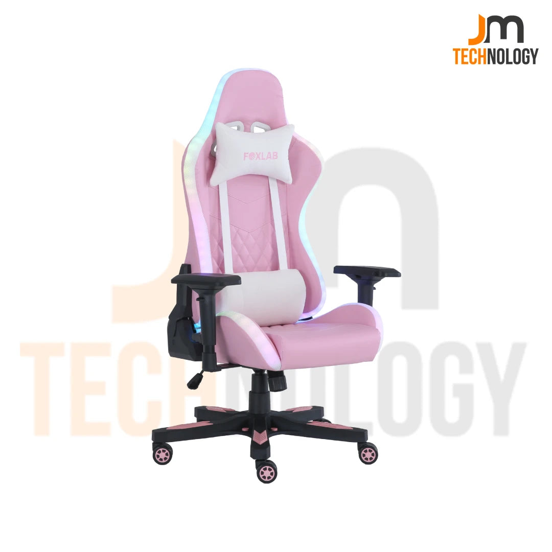 Silla Gamer FoxLab RGB Reclinable Apoya Brazos 4D