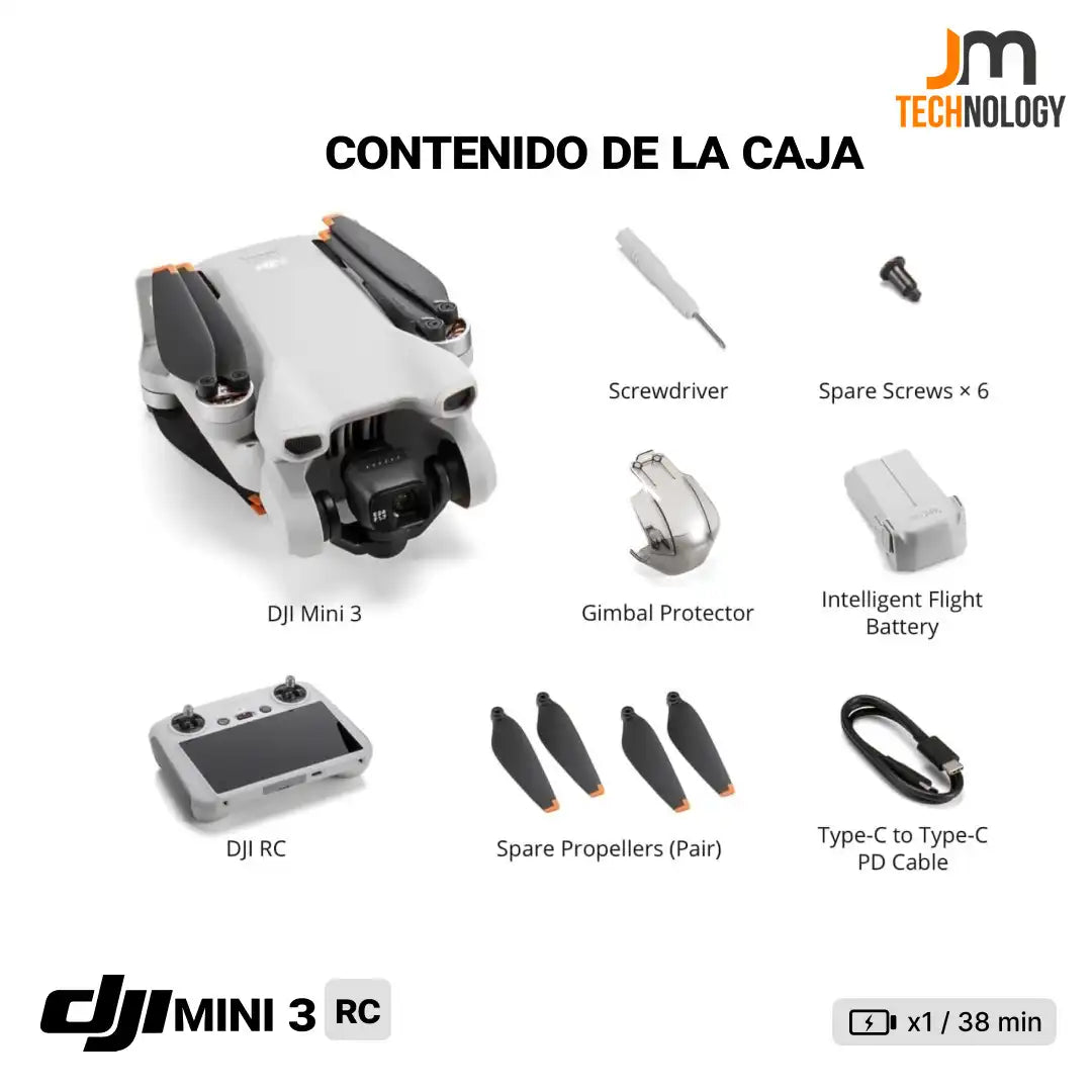 Dron DJI Mini 3 (RC)
