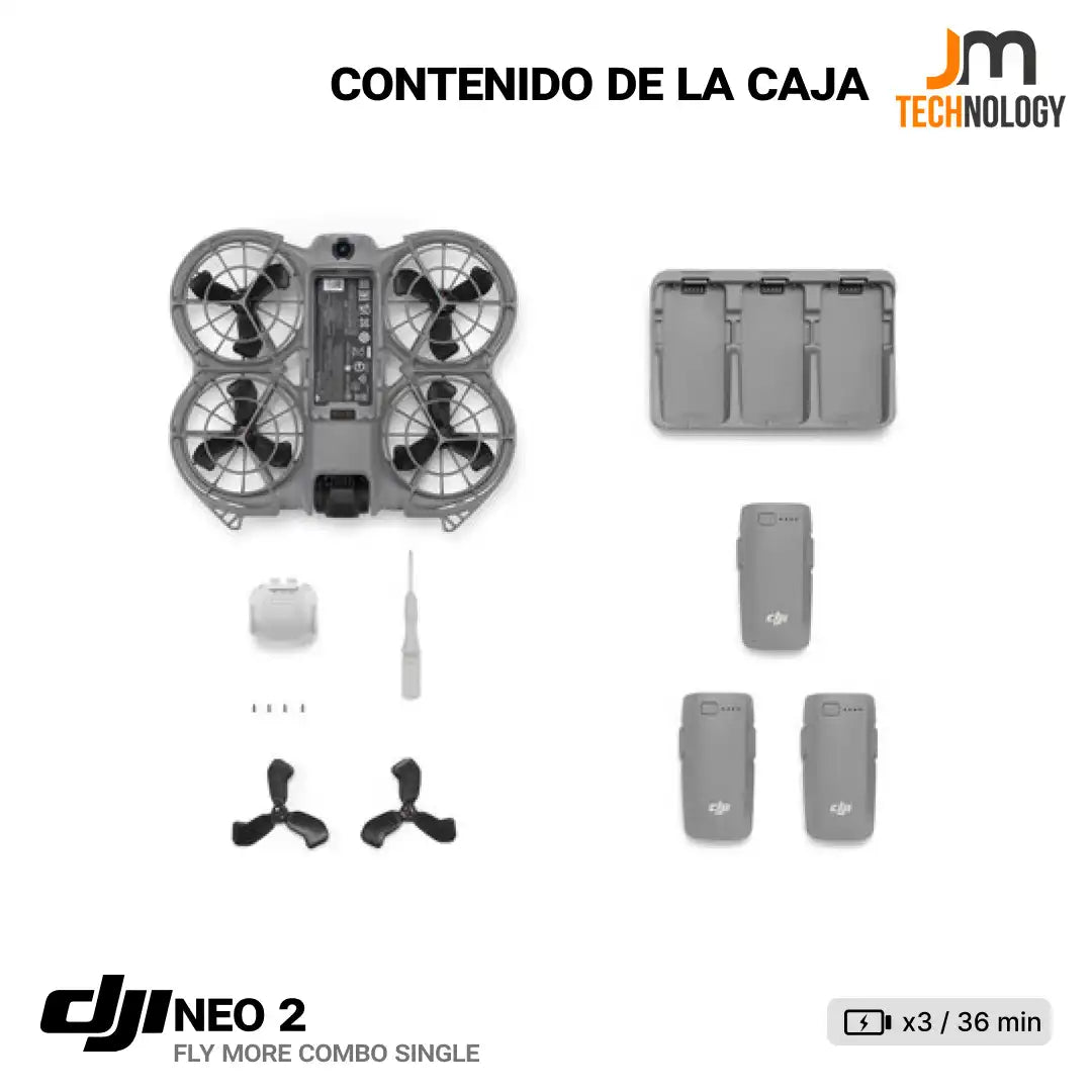 Dron DJI Neo 2 Fly More (Solo Nave)