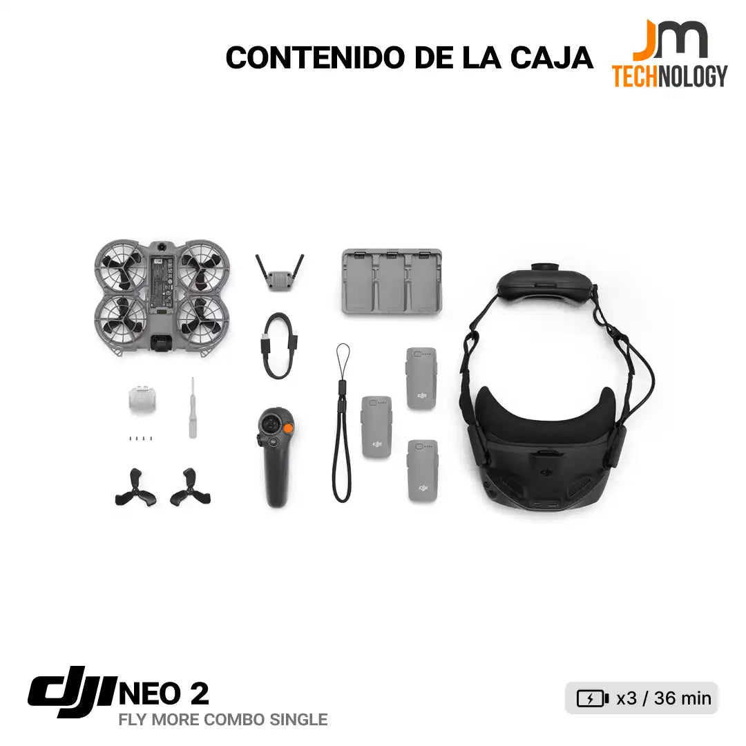 Dron DJI Neo 2 Fly More Combo (Motion 3)